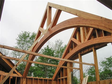 Timber Frame With Hammer Beam Trusses Timber Framing