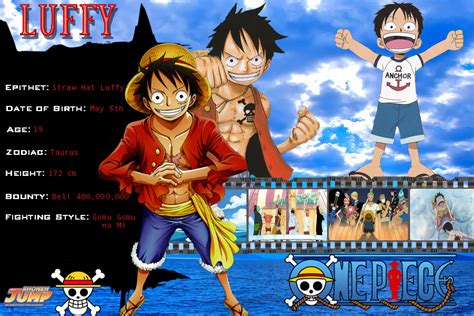 Luffy Profile By Revy11 On Deviantart