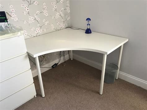 Ikea Deskcorner Table Adilslinnmon White In Witham Essex Gumtree