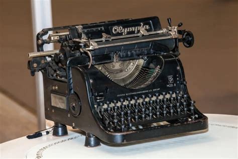 Antique Olympia Typewriter Value Identification And Price Guides