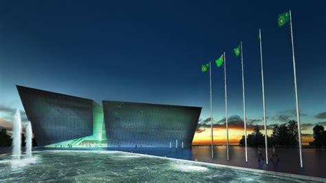 Designing National Monument Awaza Congress Center By Saraiva