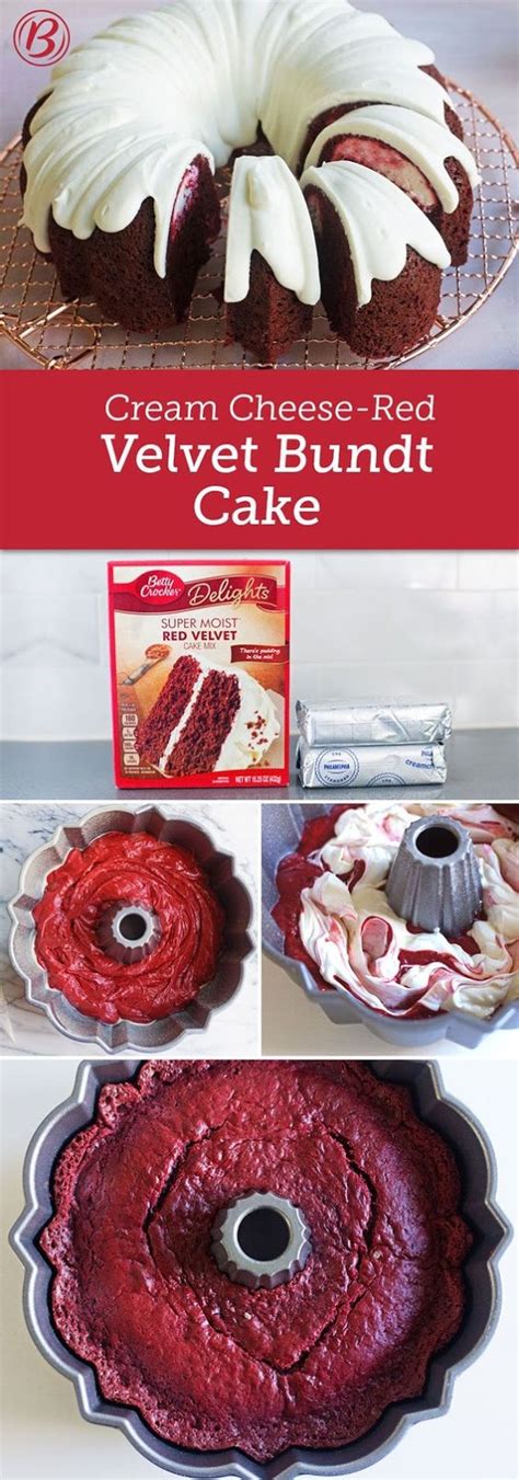 Red velvet with cream cheese icing is a true american classic! Cream Cheese-Red Velvet Bundt Cake Recipes - Home Inspiration and DIY Crafts Ideas