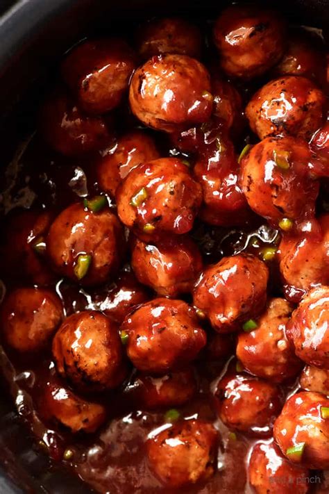 Sweet And Spicy Cranberry Cocktail Meatballs Recipe Add A Pinch