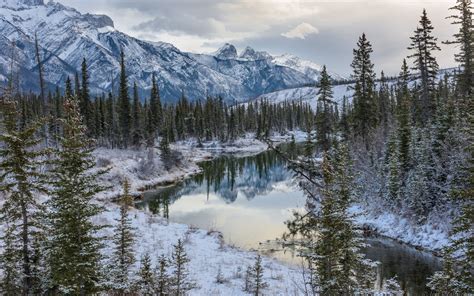 Papéis De Parede Montanhas Rochosas Canadenses Jasper National Park