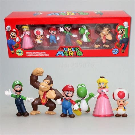 New Super Mario Bros Brothers 5 Mario Toy Action Figure Toys And Hobbies