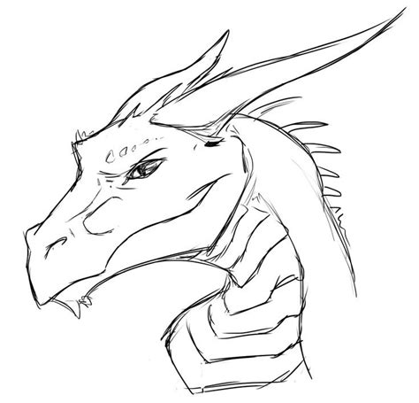 Dragon Head Drawing At Getdrawings Free Download