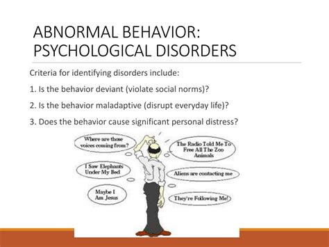 Ppt Abnormal Behavior Psychological Disorders Powerpoint