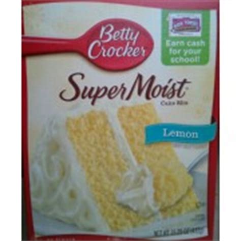 Find more tips & tricks at www.bettycrocker.co.uk and follow us for #bakingmagicat: Betty Crocker Super Moist, Cake Mix, Lemon: Calories ...