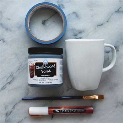 Chalkboard Coffee Mugs Painted Coffee Mugs Mugs Coffee Mugs
