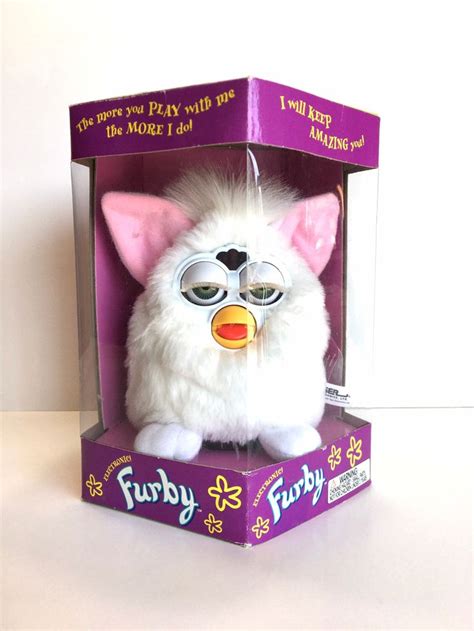 1998 Furby 1st Generation Snowball Furby Never Out Of Box Etsy