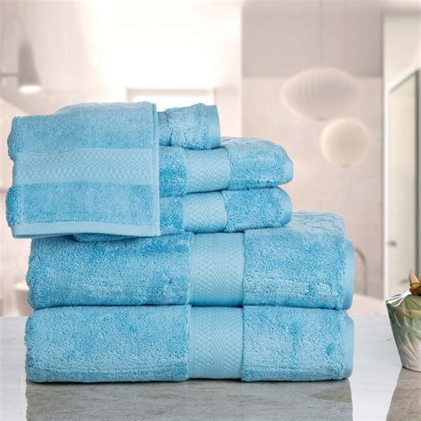 Addy Home Ultra Soft And Plush 6pc Bath Towel Set 2 Bath 2 Hand And 2