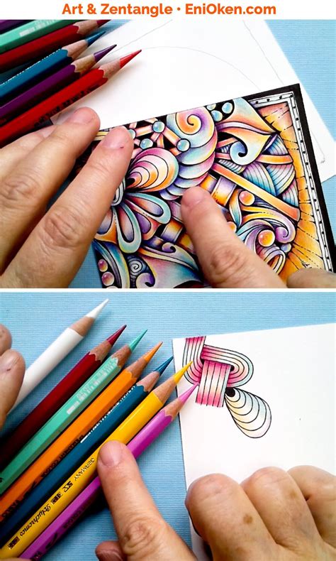 Rainbow Shading Lesson Part 4 — Eni Oken In 2021 Colored Pencil