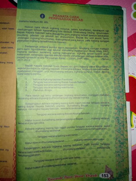 Pidato Bahasa Jawa Tentang Perpisahan Kelas 6 Sd – Ilmu