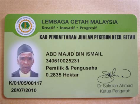Apakah yang dimaksudkan dengan pekebun kecil getah pemilik pengusaha dalam skop bantuan ini? JKKKP RAMBONG PULAI: Pendaftaran Kad Jualan Pekebun Kecil ...