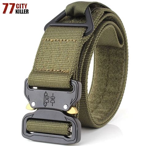 Swat Military Equipment Army Tactical Belt For Men Quick Release Nylon