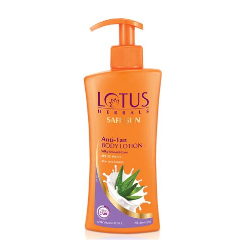 Buy Lotus Herbals Safe Sun Anti Tan Body Lotion Spf25 Pa Online