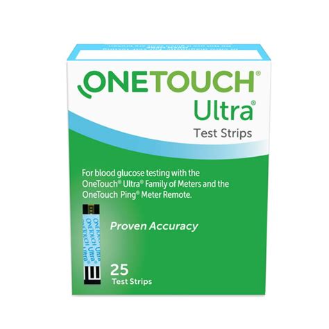 Onetouch Ultra Test Strips 25 Count