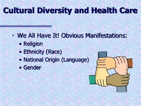 Cultural Diversity In Health Care 2017