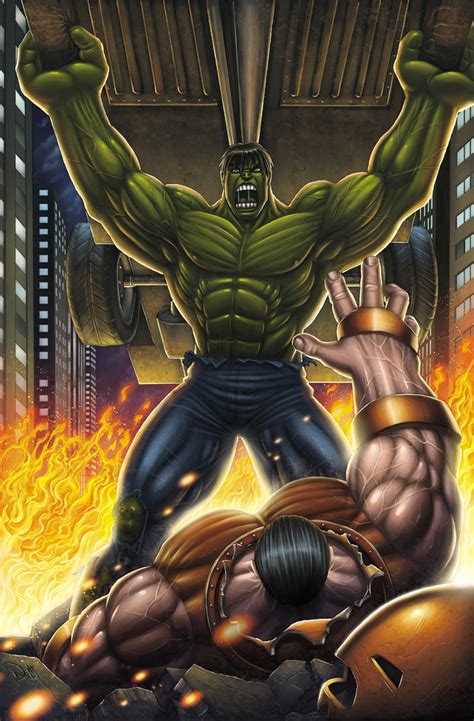 Hulk Vs Juggernaut Colored By David Ocampo On Deviantart