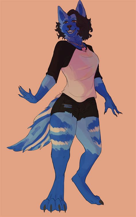 A Close Friend Of Mine Whos An Artist Drew My Fursona For Me Shes A