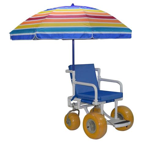 Mjm All Terrain Beach Chair With Swivel Wheels