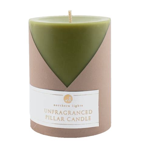 Unscented Pillar Candle 3 X 4 In 2022 Pillar Candles Unscented