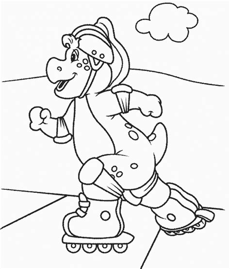 Barney And Friends Coloring Pages Free Printable Coloring Pages