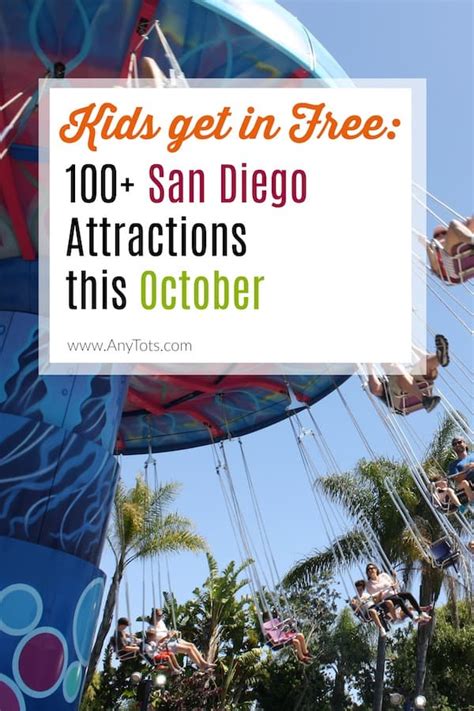 Kids Free San Diego This October Discount Adult Tickets Any Tots