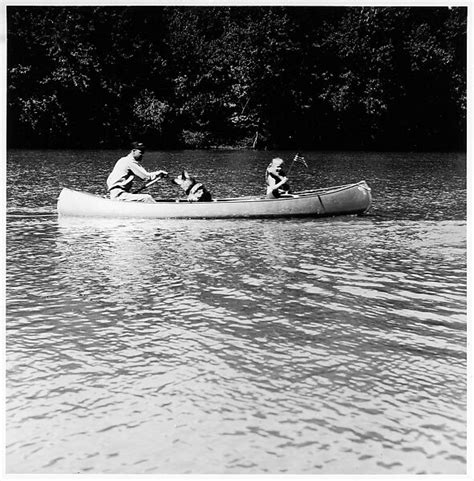 Ralph Eugene Meatyard Three People In Canoe The Metropolitan
