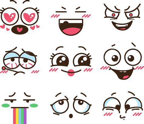 Diseño Dibujado A Mano Del Elemento Emoji Kawaii Png Amor Frio