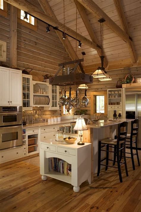 53 Sensationally Rustic Kitchens In Mountain Homes