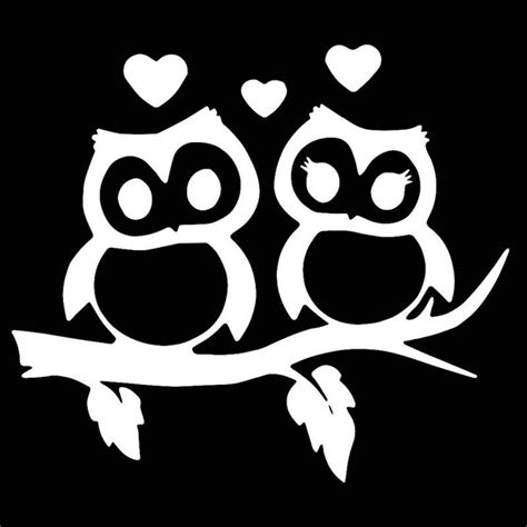 cute owl couple etsy