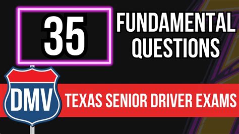 Texas Dmv Practice Test 2024 New Permits Renewals And Senior Driver