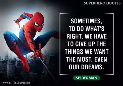 16 Inspirational Quotes From Spider Man Great Inspiration