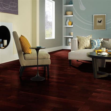 Home Legend Brazilian Cherry 38 In Thick X 4 78 In Wide X Varying Length Click Lock Hardwood