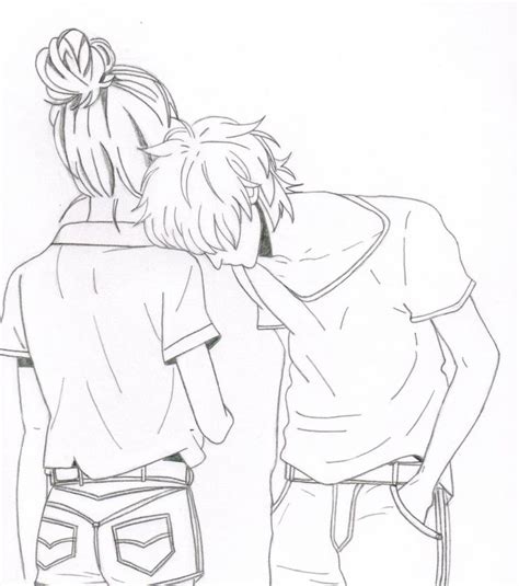 Anime Couple Coloring Pages For Teens K5 Worksheets Cute Couple