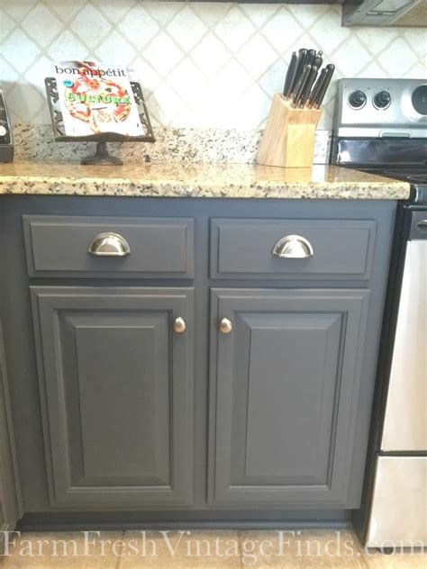 The longer the wax stays on, the harder the wax gets. Painting Kitchen Cabinets with General Finishes Milk Paint Queenstown Gra… | Milk paint kitchen ...