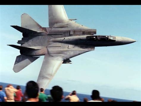 Greatest F 14 Tomcat Aircraft Carrier Flyby Ever Captured 13 Hq Photos