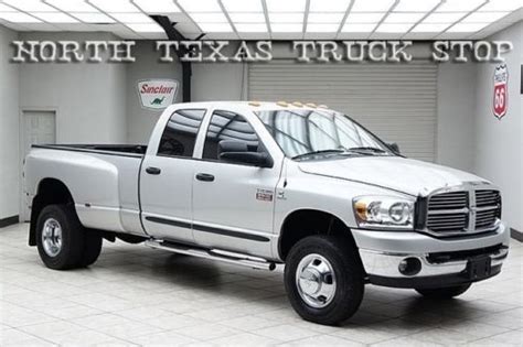 Sell Used 2007 Dodge Ram 3500 Diesel 4x4 Dually Slt Lone Star Quad Cab