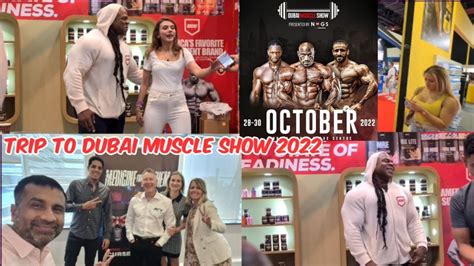 Trip To Dubai Muscle Show Kai Greene Attitude Vlog Rionakutty