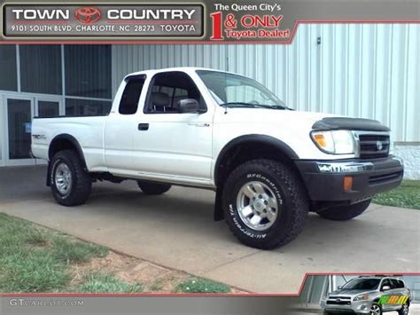 1999 Natural White Toyota Tacoma Trd Extended Cab 4x4 31644213