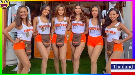 Hooters Girl For Take Away Please Pattaya Thailand Youtube