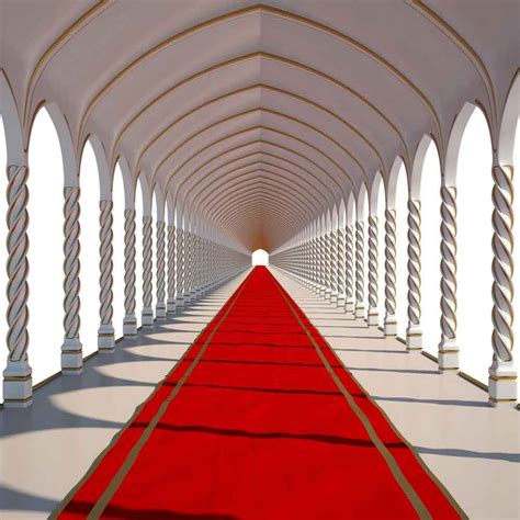 Red Carpet Backdrops Dome Background Pillars Background Yy00069 E Red