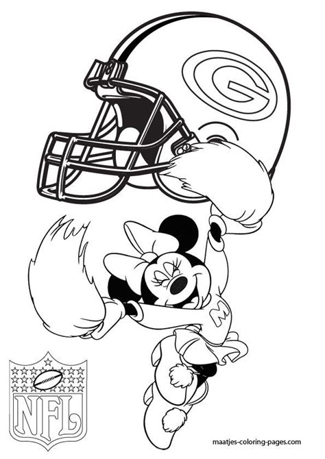 Green Bay Packers Coloring Pages Show Your Team Spirit