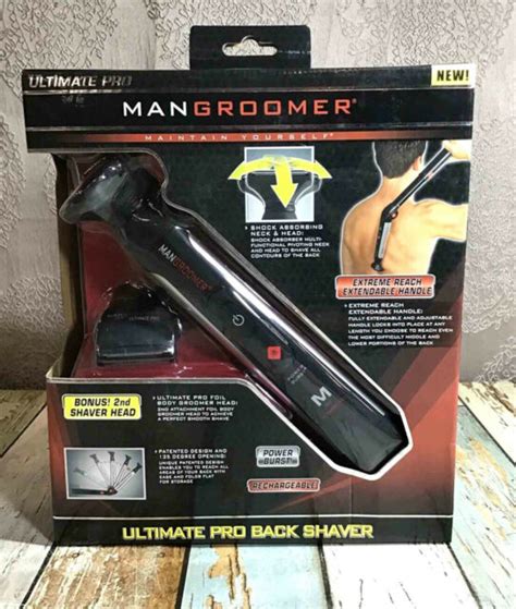 Mangroomer 3016 Ultimate Pro Shaver With 2 Shock Absorber Flex Heads