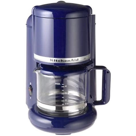 Kitchenaid Kcm055 4 Cup Ultra Coffeemaker Cobalt Blue