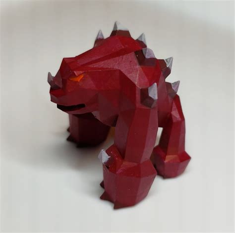 Tztok Jad Resin 3d Printed And Painted Miniature Osrs Etsy