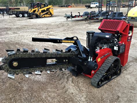 Trx 300 Walk Behind Trencher Rental Only Pdq Equipment And Trailers Mfg