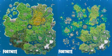 Fortnite Chapter 2 Season 3 Map Here S What It Looks Like World Map