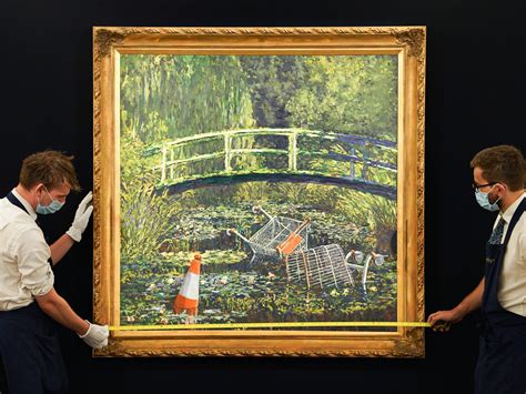Banksy S Show Show Me The Monet Has Become The Second Most Expensive